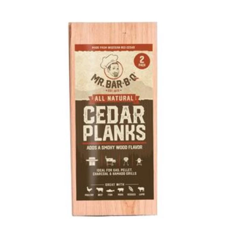 All Natural Cedar Wood Smoking Planks, 2 Pk, 11.75 X 5.5 In.