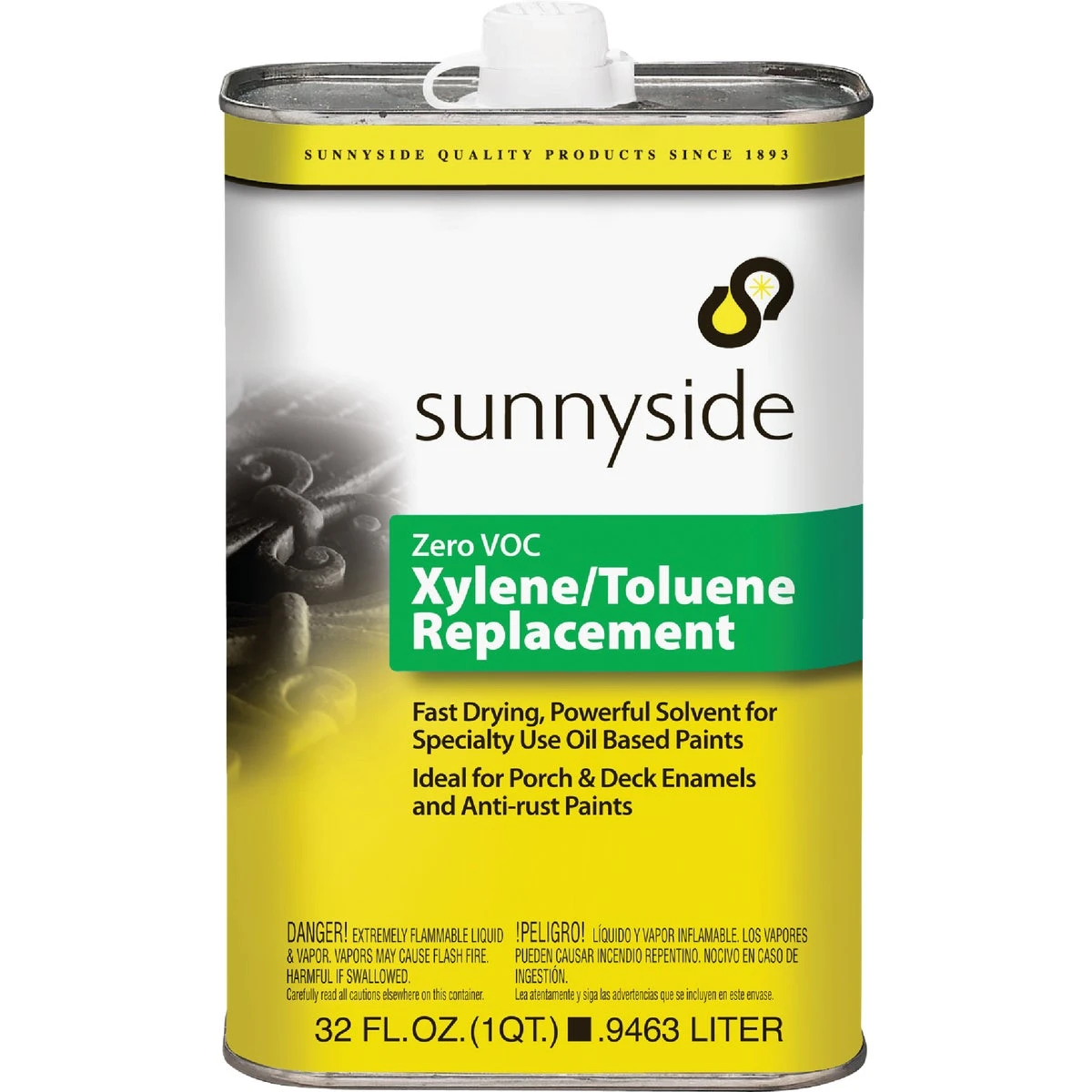 Lvoc Xylol Solvent, Quart - Model 47432 For Paint Thinning