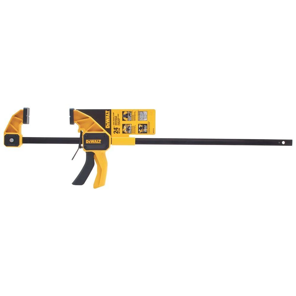 Dwht83194 Large Bar Trigger Clamp, 24 Inch With 300 Lbs Clamping Force