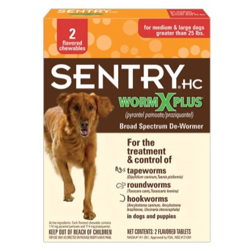 WormX Plus, Large Dog, 2-Ct.