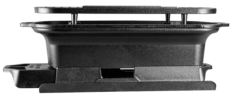 Sportsman's Pro Cast Iron Charcoal Grill, 153 Sq. In. Cooking Surface