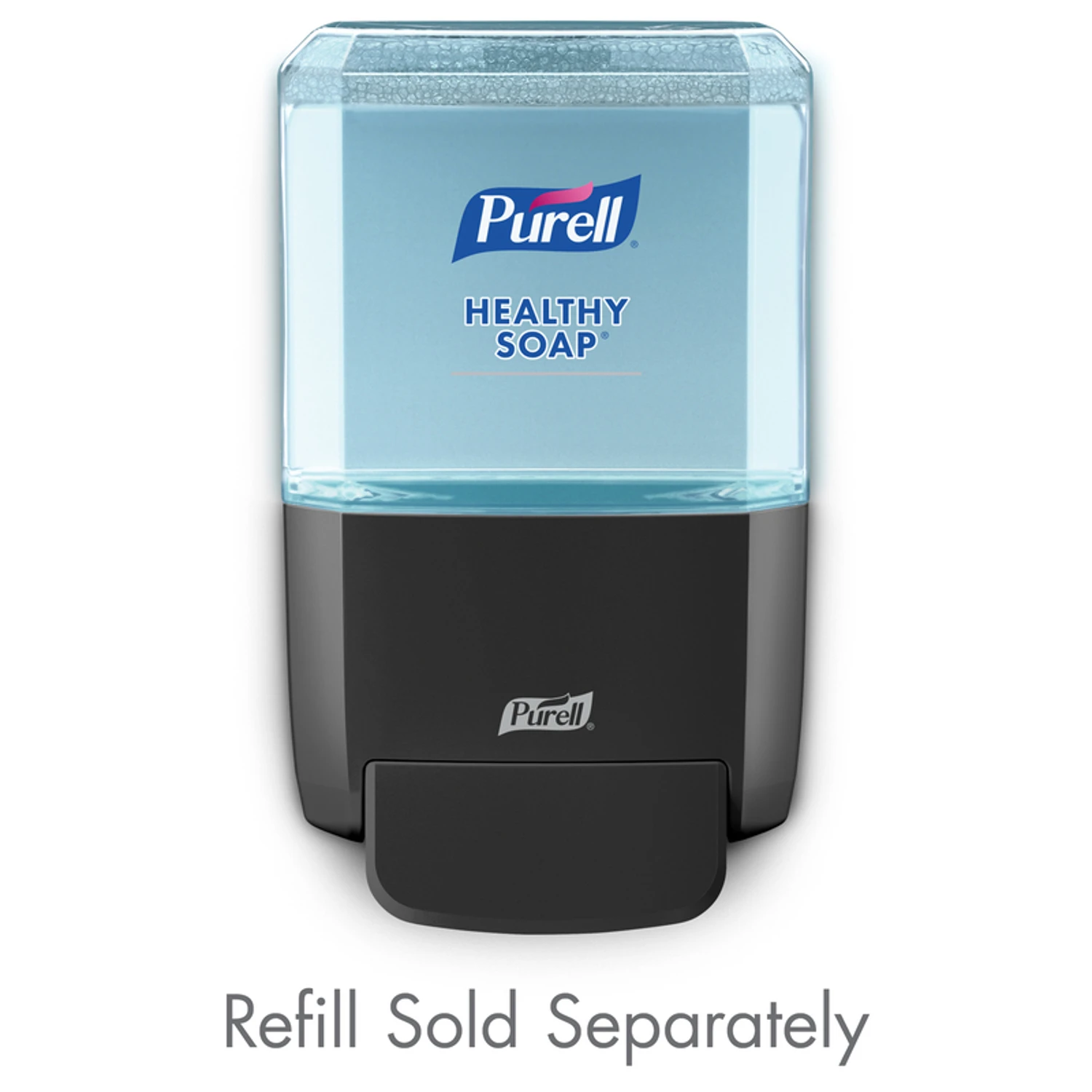 Es4 1200ml Push-style Soap Dispenser - Wall Mount, Gray