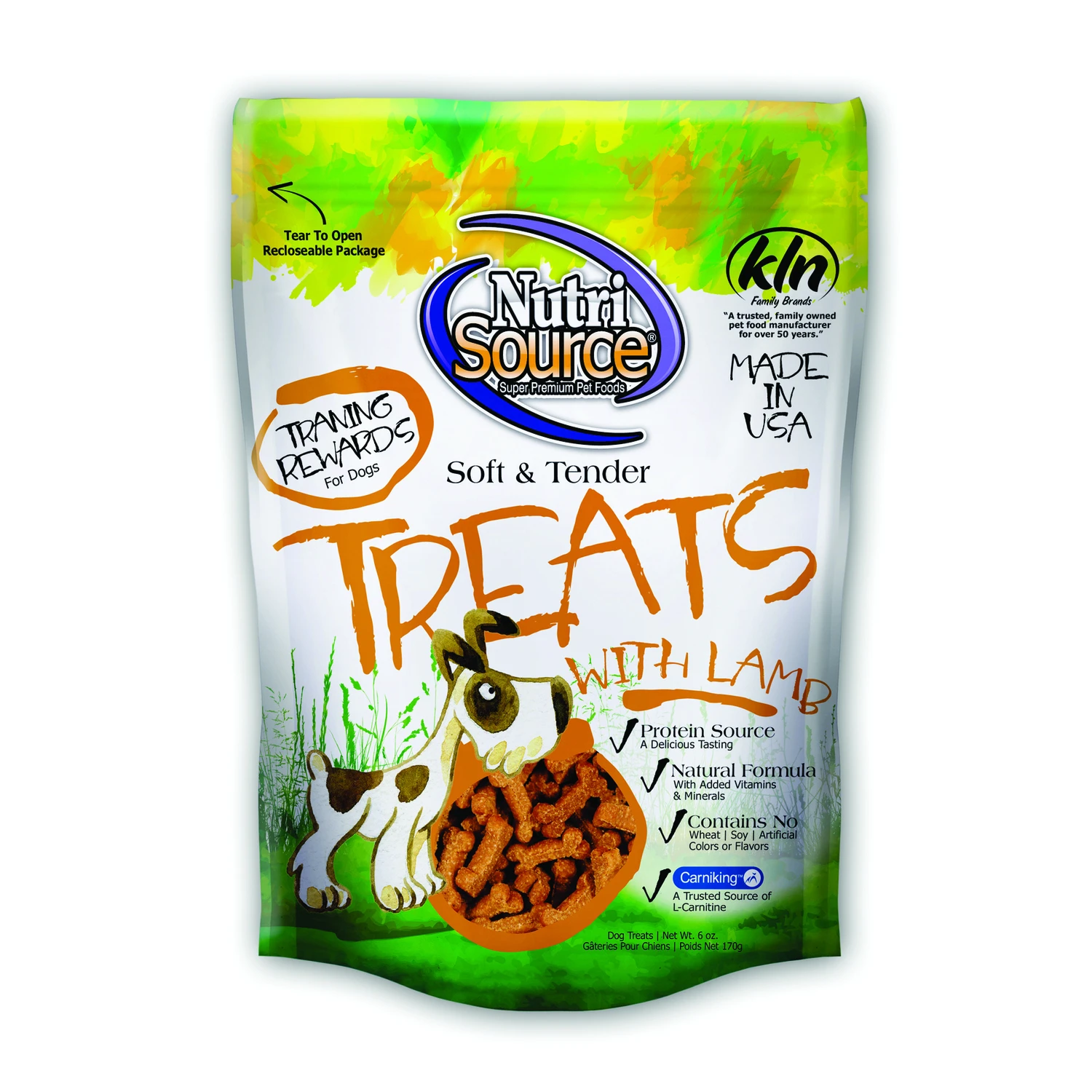 Nutri Source Lamb Dog Grain Free Treats 1 6 oz.