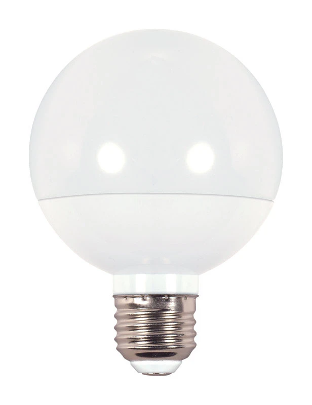 Satco 40W Equivalent Warm White G25 Medium LED Decorative Globe Light Bulb