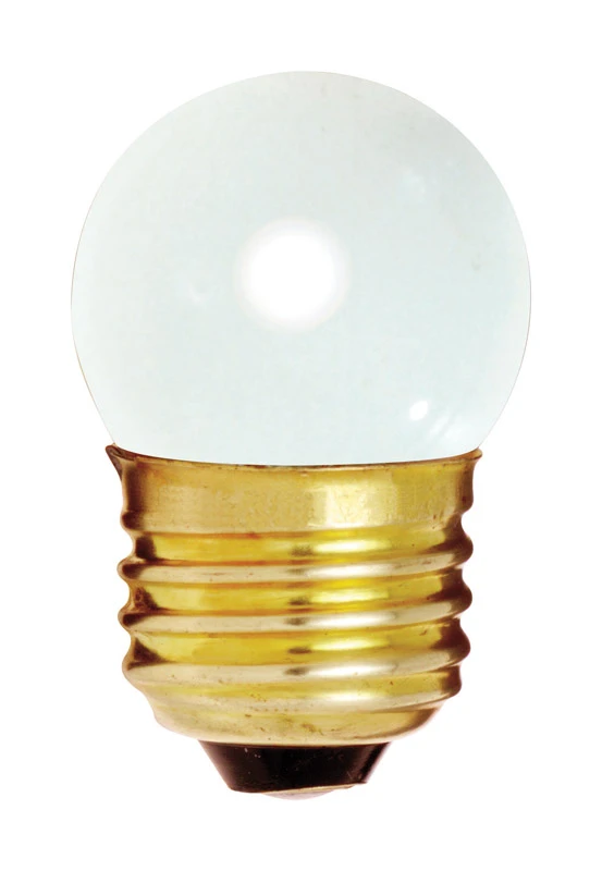 Satco 7.5 W S11 Nightlight Incandescent Bulb E26 (Medium) Soft White 1 pk