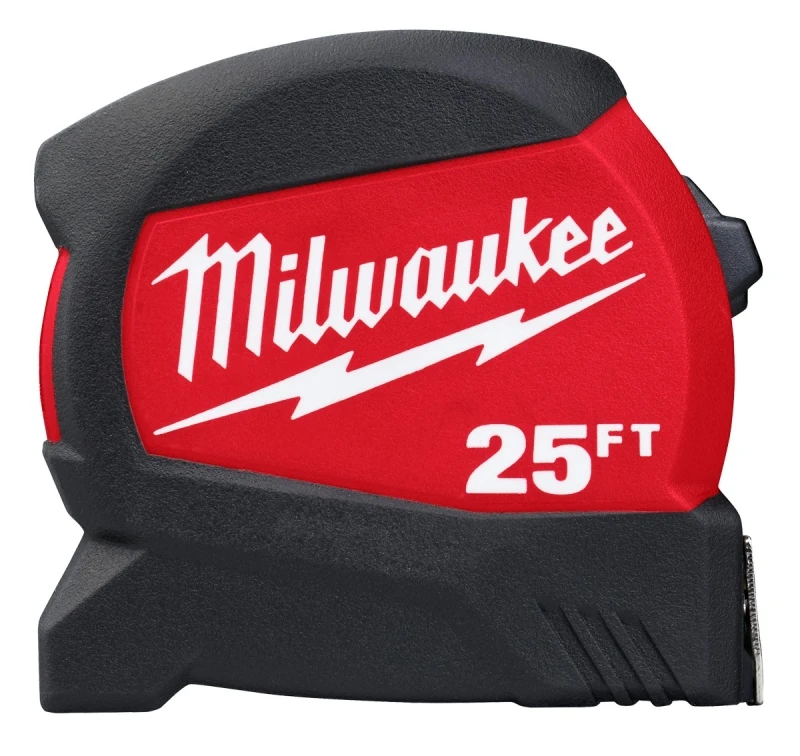 Milwaukee 25 ft. L X 1-1/8 in. W Compact Wide Blade Tape Measure 1 pk