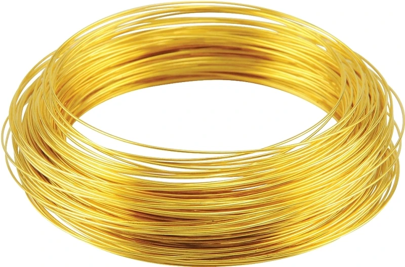 16 Gauge Brass Hobby Wire 25 Feet Model 50150 By Hillman Group