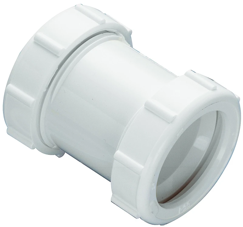 1.5 Inch Plastic Straight Extension Coupling Pp55-4w For Sink Drain