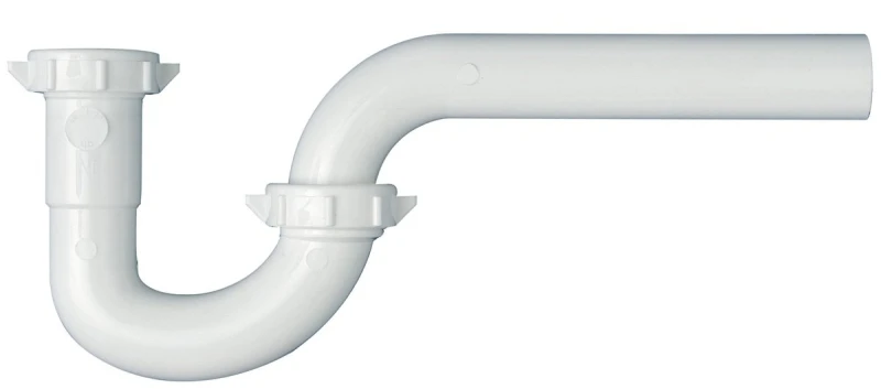 1-1/4 In. Plastic P-trap For Bathroom And Kitchen Sinks