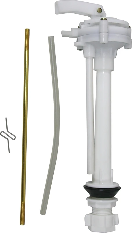 8-1/2 Inch Plastic Toilet Ballcock Model 24419-3l With Refill Tube