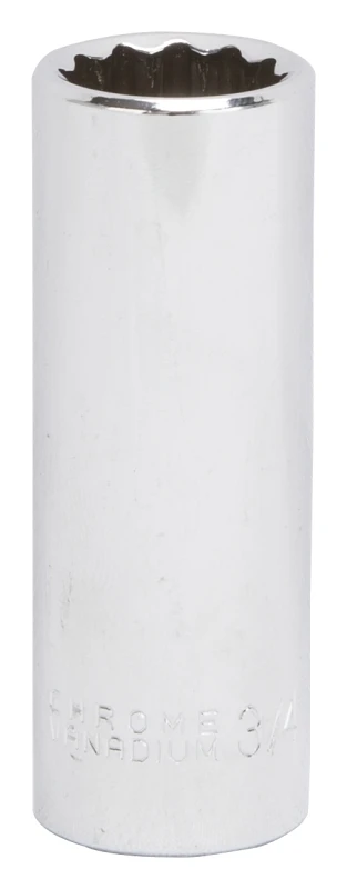 Mt6528525 1/2 Inch Drive 12 Point Deep Socket, 3/4 Inch