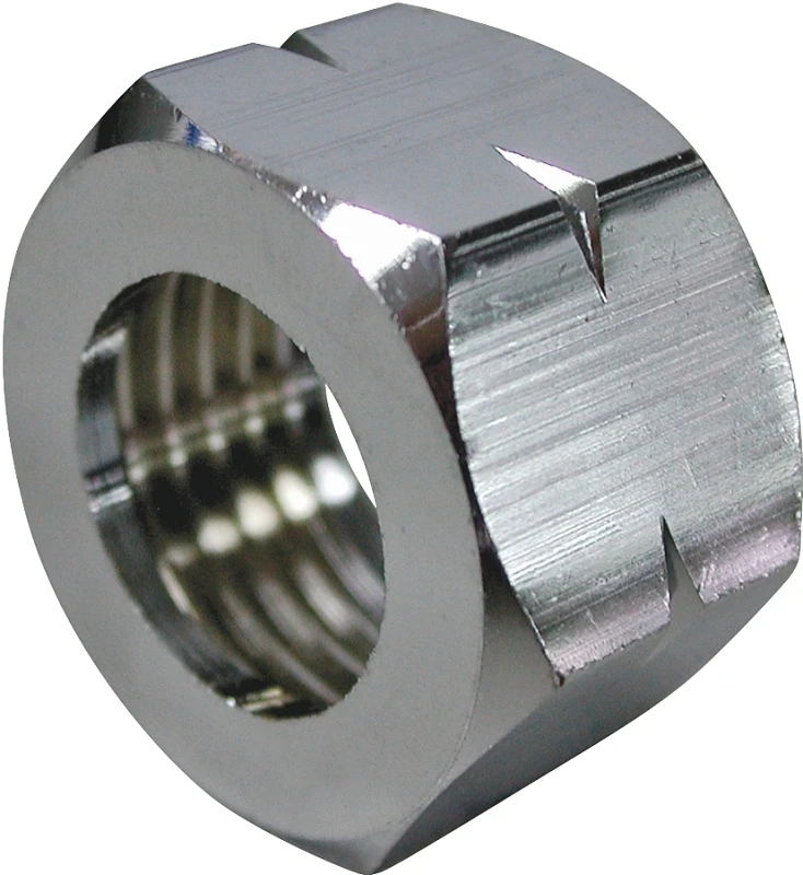 Pmb-095 1/2 Inch Basin And Faucet Coupling Nut, Chrome-plated