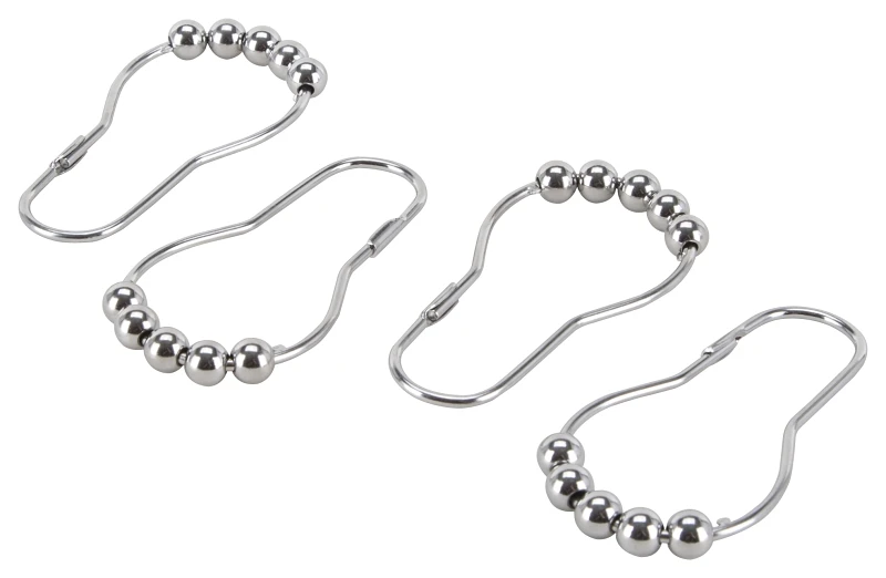 Highly Durable Chrome Curtain Hook Roller Ball - Model Sd-bh-ch