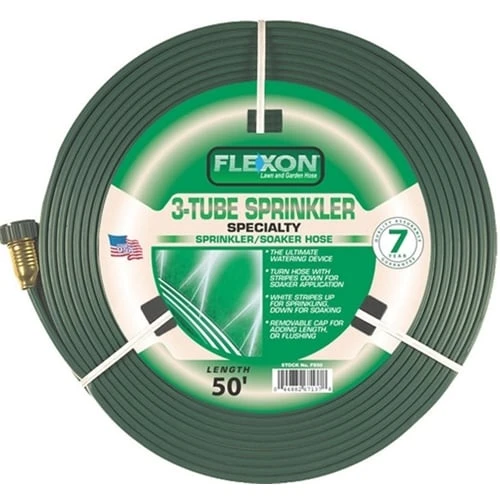 Fs50 50-foot 3-tube Sprinkler Hose For Efficient Watering