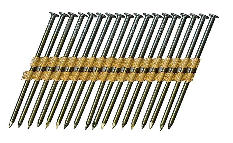 3 In. X 0.120 In. 21 Degree Plastic Strip Smooth Shank Round Head Framing Nails