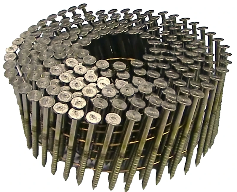 3 Inch X 0.120 Inch Hot-dipped Galvanized Coil Framing Nails