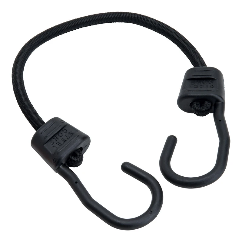 Ultra Bungee Cord, Teal Rubber, 18 In.