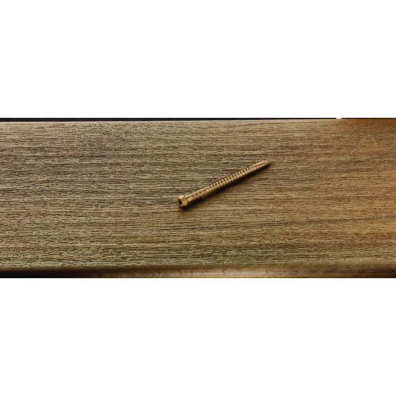 Starborn Cap-Tor No. 10 X 2-3/4 in. L Buckskin Star Undercut Head Composite Deck Screws 350 pk