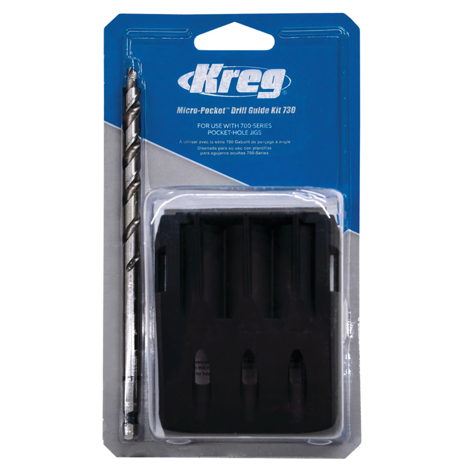 730 Micro-pocket Drill Guide Kit 1 In. 4 Piece Set