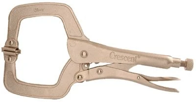6 Inch Locking C-clamp Pliers With Swivel Pads C6ccsv
