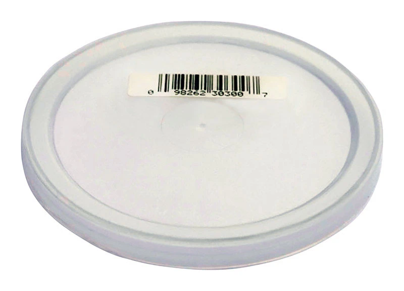 White Plastic Paint Pail Lid For 1/2 Pint Containers - Model 300214