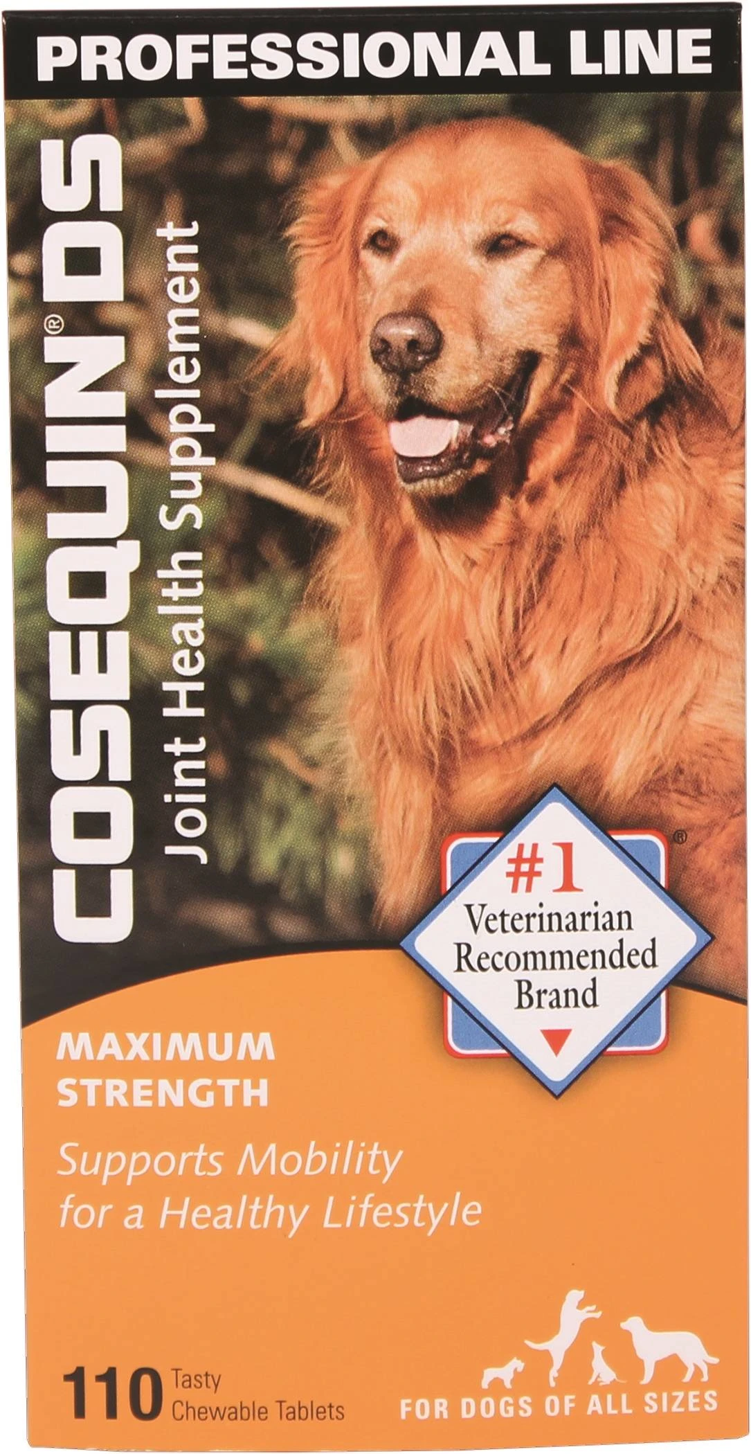 Nutramax-Cosequin D-Maximum Strength Joint Health Supplement For Dogs 110 Count 086-40741