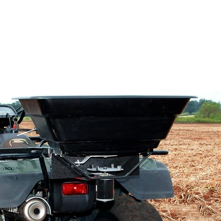 Mfh-fps Atv Food Plot Spreader With Plastic Tapered Hopper