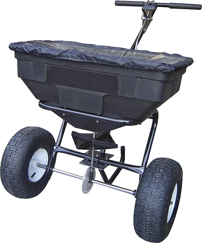 Ytl31515 Broadcast Spreader, 12 Ft Wide Spread, 125 Lb Capacity, Steel Frame