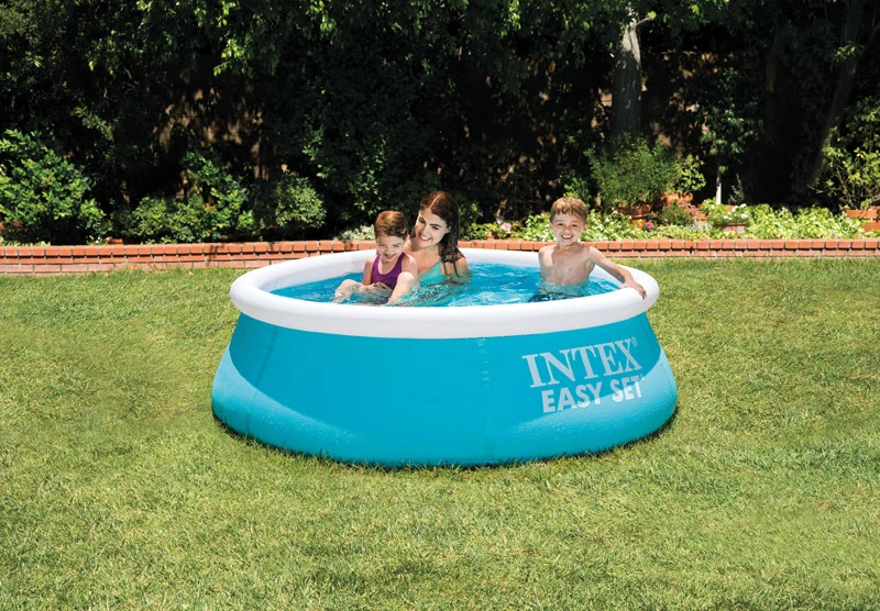 Easy Set Inflatable Above Ground Pool 232 Gallons 20 In. H X 6 Ft. D