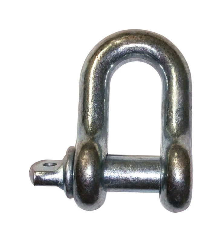 3.25 In. H Farm Screw Pin Anchor Shackle 6000 Lb, 5/8 In, Steel, Model 193lr-5/8