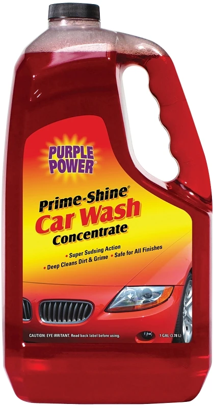 9520p Classic Car Wash, 1 Gallon Liquid Shampoo, Cherry Scent