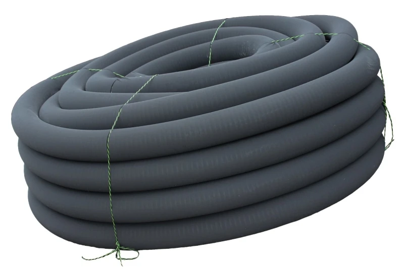 4 In. X 100 Ft. Corrugated Perforated Drainage Pipe With Sock