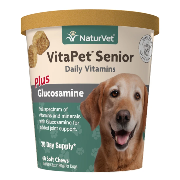 NaturVet VitaPet Senior Glucosamine Soft Chews, 60 chews ()