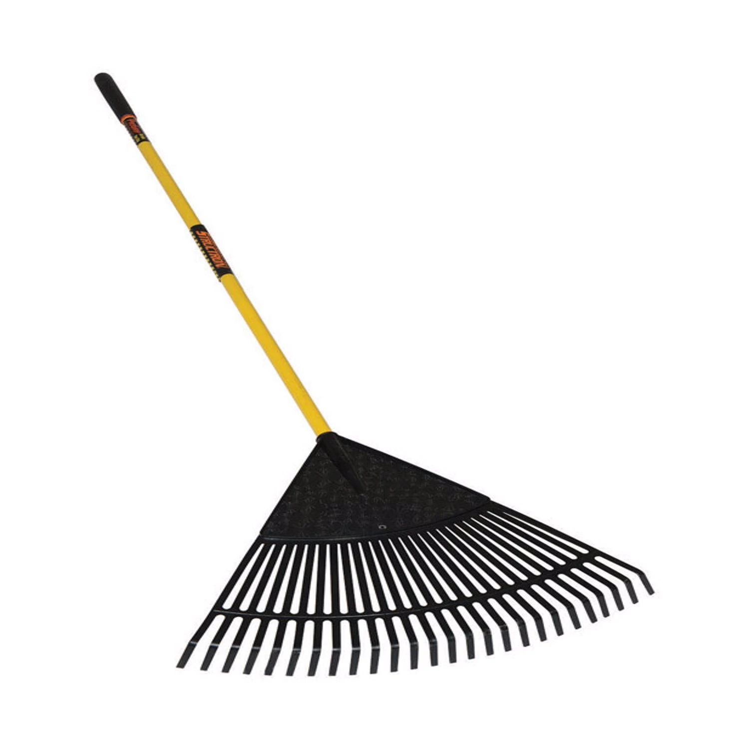S600 Power 71 In. 26 Tine Poly Leaf Rake With Fiberglass Handle