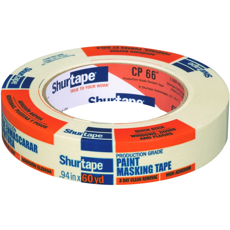 Cp 66 0.94 In. W X 60 Yd L High Strength Masking Tape 1 Pk