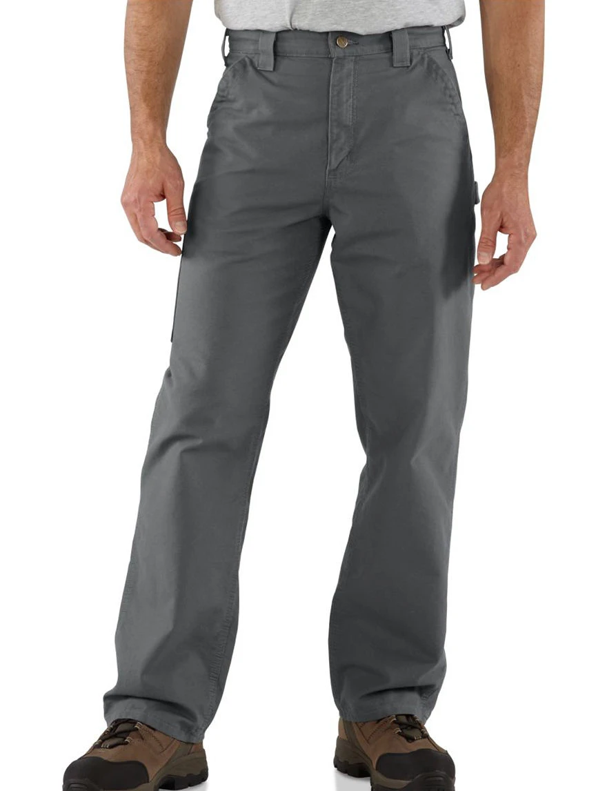 Men's Canvas Work Dungaree Pant - 38 X 32 - Fatigue Color