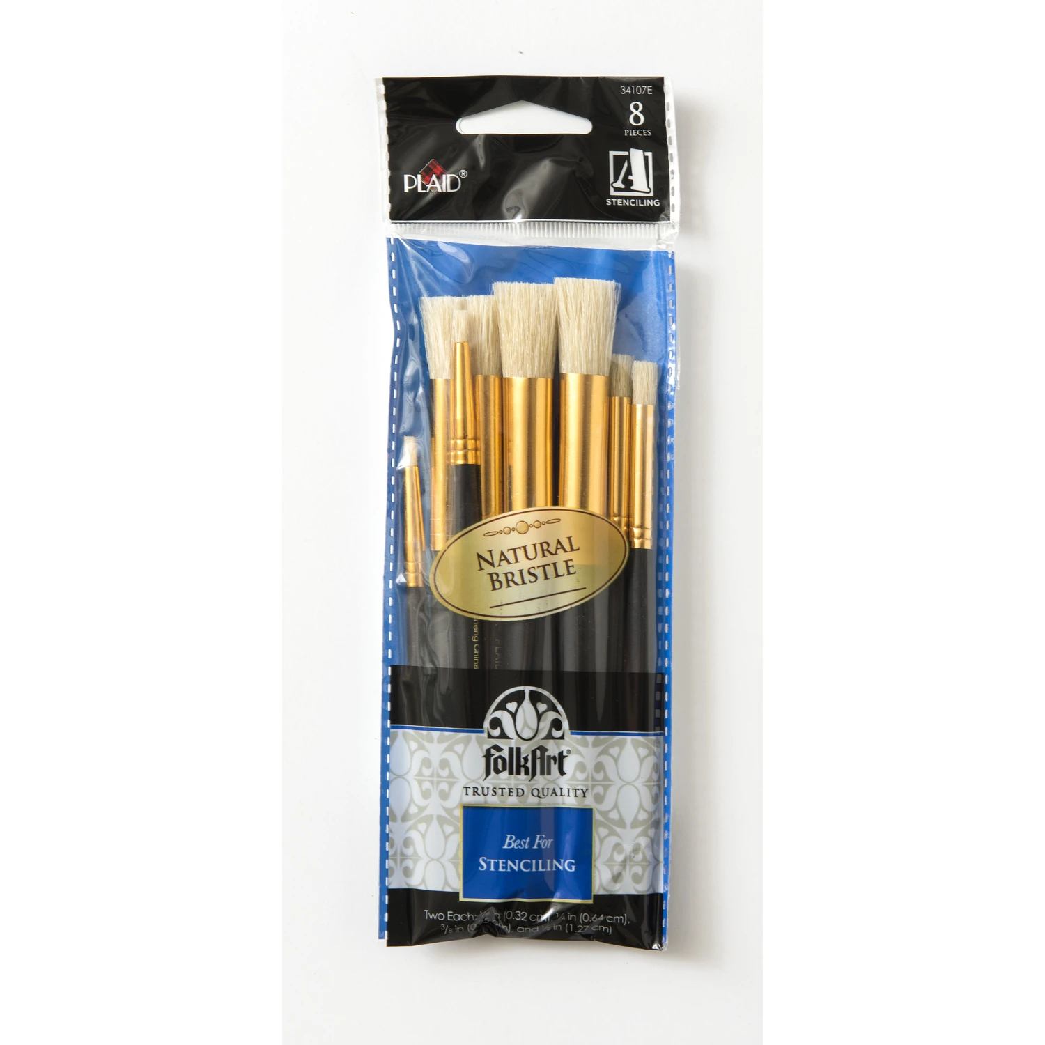 Plaid FolkArt Round Stencil Paint Brush