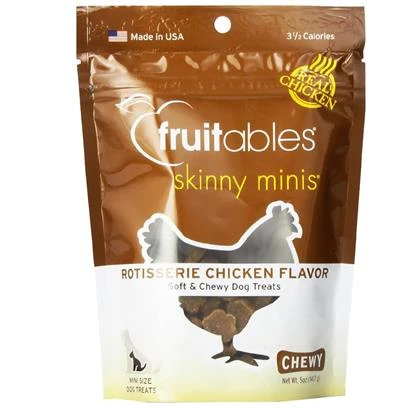 Skinny Minis Pumpkin & Mango Soft & Chewy Dog Treats - 5 Ounce