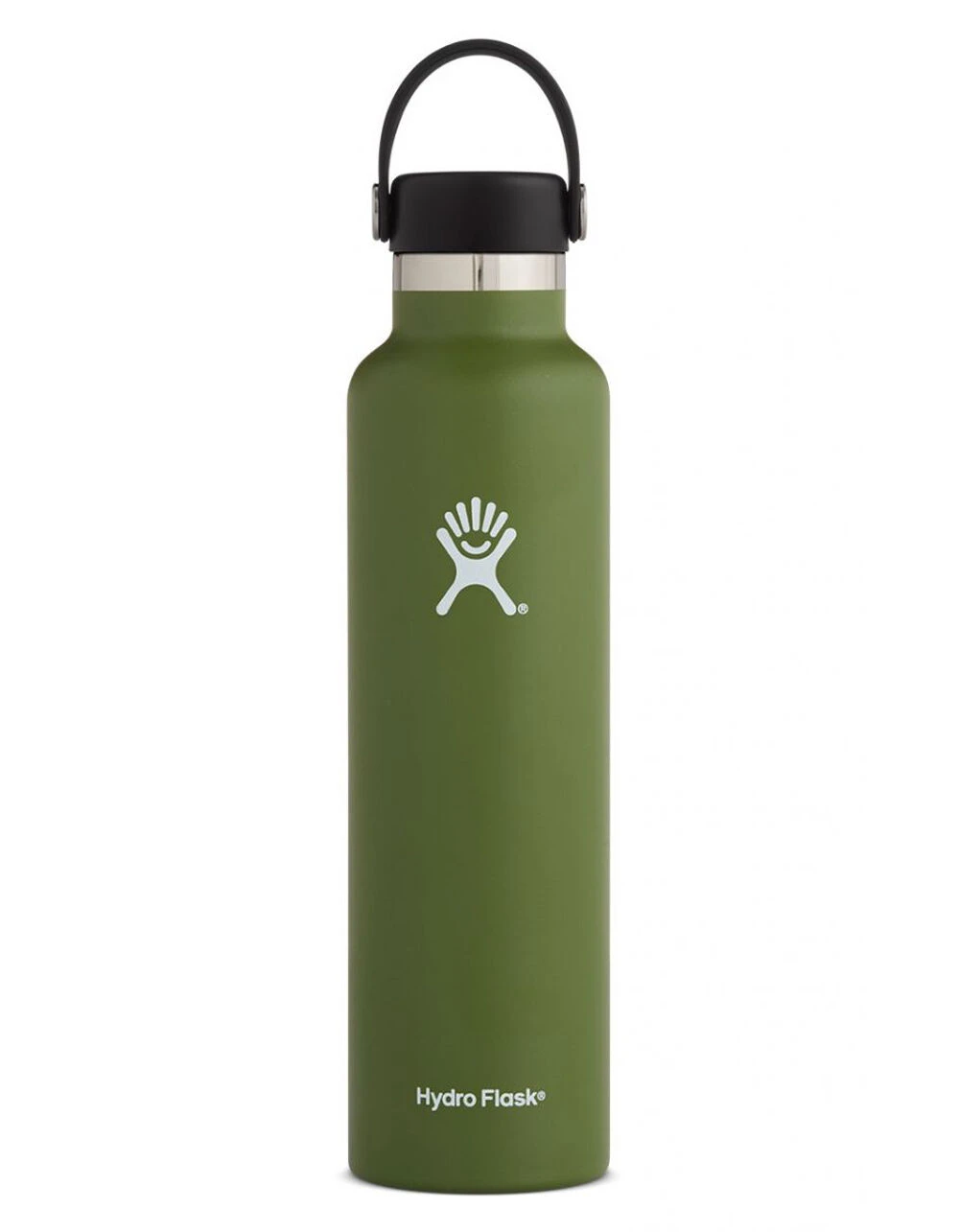 24oz Standard Mouth Insulated Water Bottle With Flex Cap - Olive Green