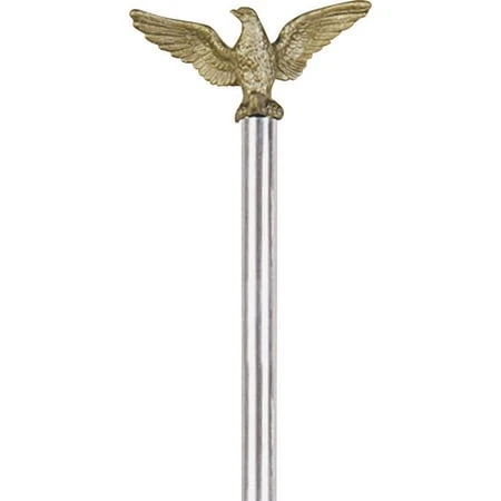 Valley Forge 6-foot Aluminum Flag Pole Kit Arp-1 With 3 Pieces And Brackets