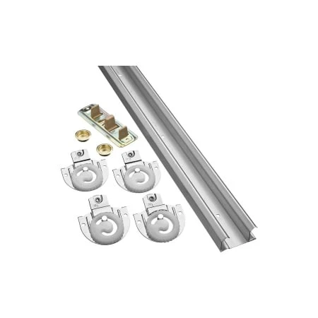 48-inch Bi-pass Door Sliding Closet Door Track Kit - Model 403140