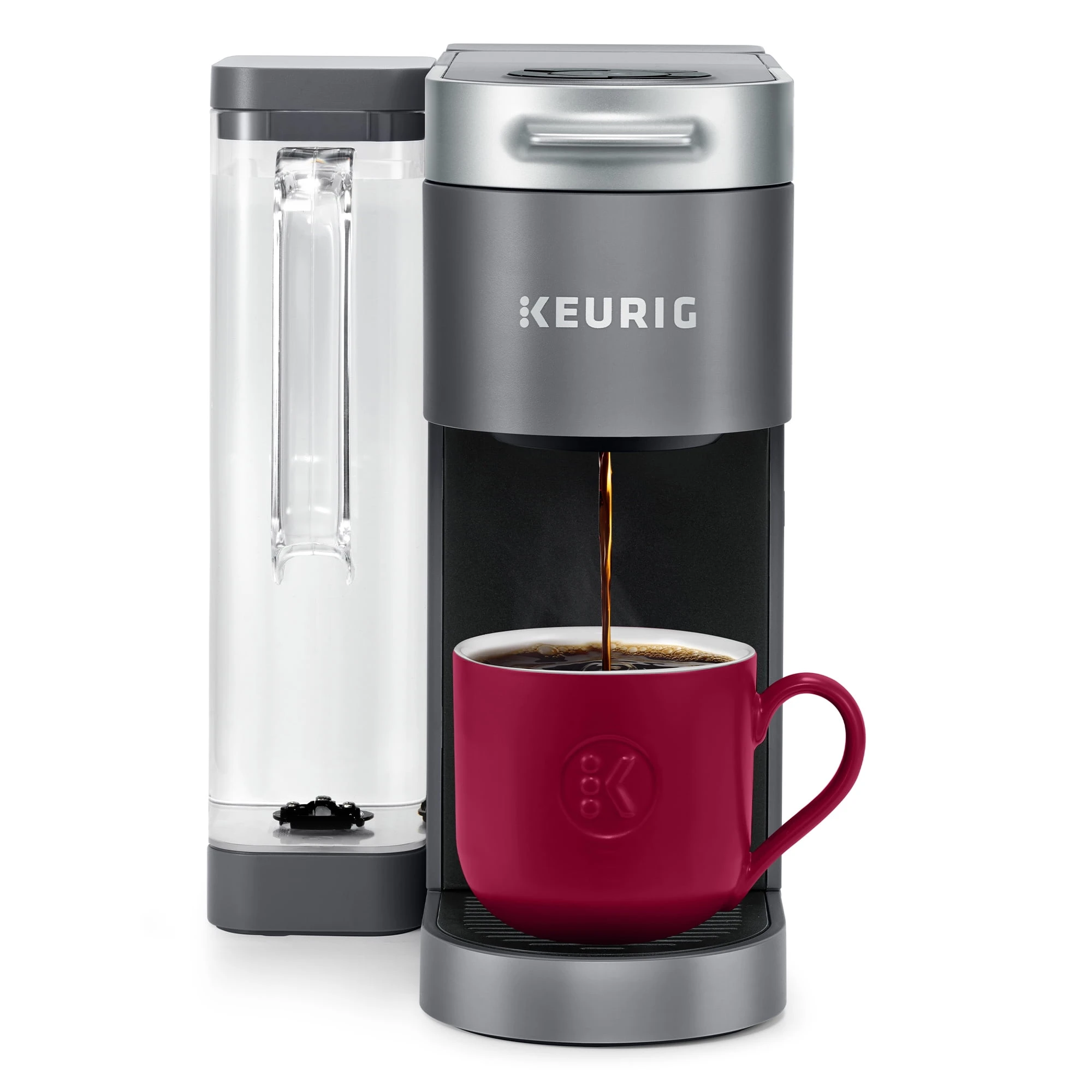 K-supreme 66 Oz Gray Single Serve Coffee Maker With Multistream Technology