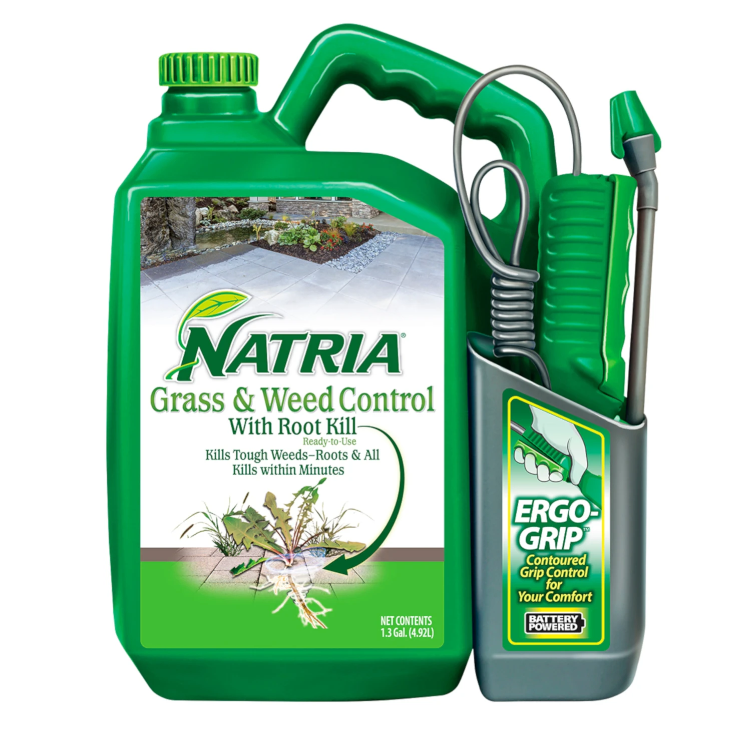 Weed And Grass Control Rtu Liquid 1.3 Gallon With Wand Sprayer