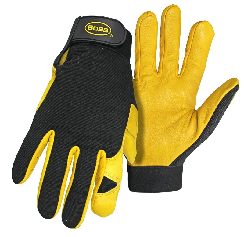 BOSSW 4087M GLOVE LTHR/SPNX MD