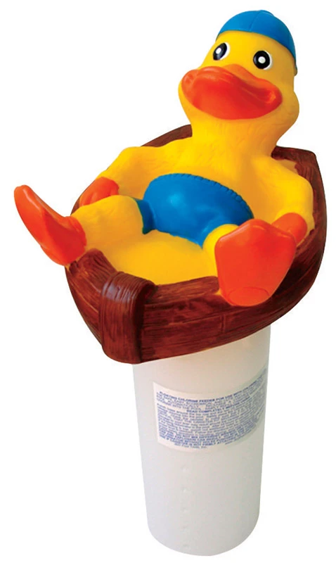 10-456 Ducky Floating Chlorinator For Swimming Pools - 4 Lb.