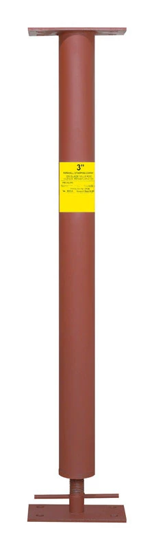 Extend-o-columns 3 In. Diameter X 112 In. Height Adjustable Support Column