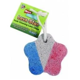 Mineral Essentials Lava Star Small Animal Chew, Color: White, Size: 3.5 inch
