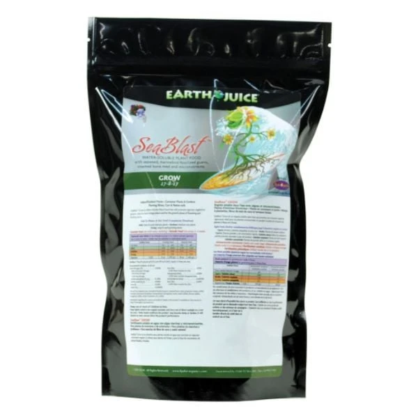 Earth Juice Seablast 17-8-17 Grow Plant Food, 2 Pounds - Hoh035082