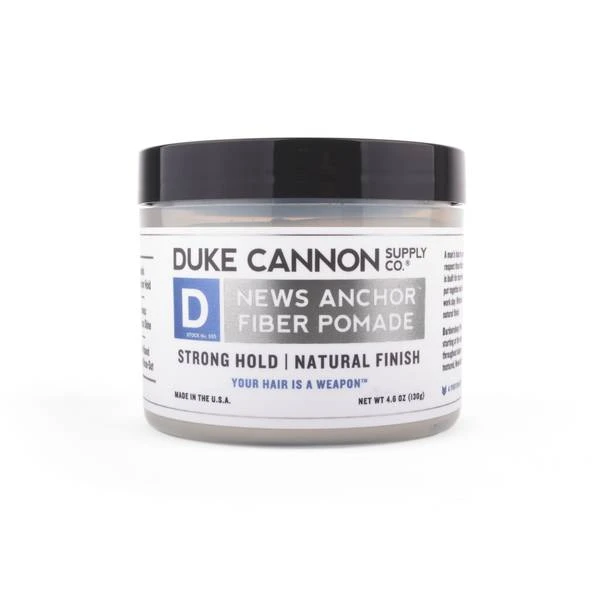 Duke Cannon News Anchor Fiber Pomade - 4.6 oz