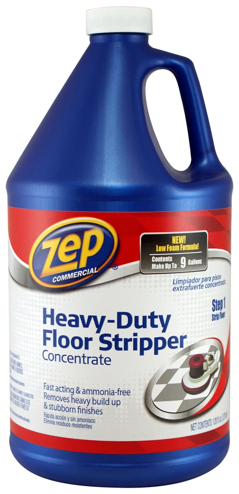 Heavy-duty Floor Stripper Concentrate, 128 Ounce - Professional Strength Cleaner